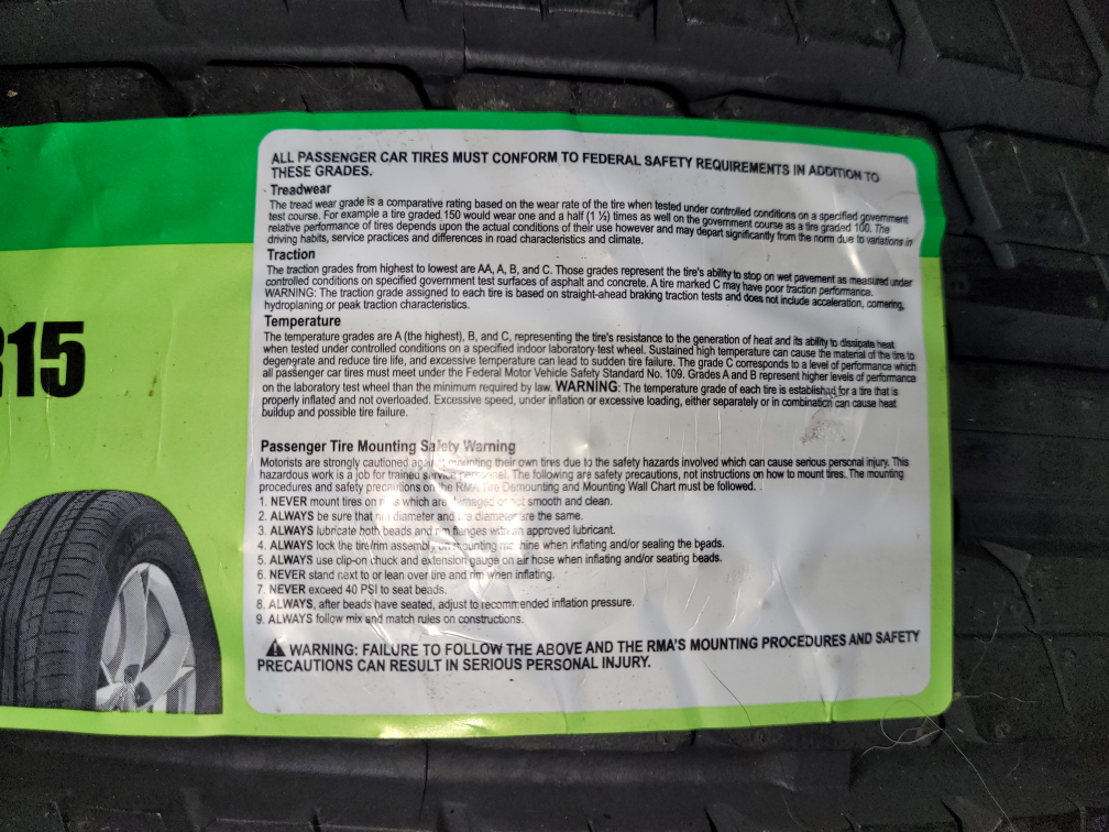 All-Season 205/70R15 GOODRIDE RP26 96H 80 - photo 2