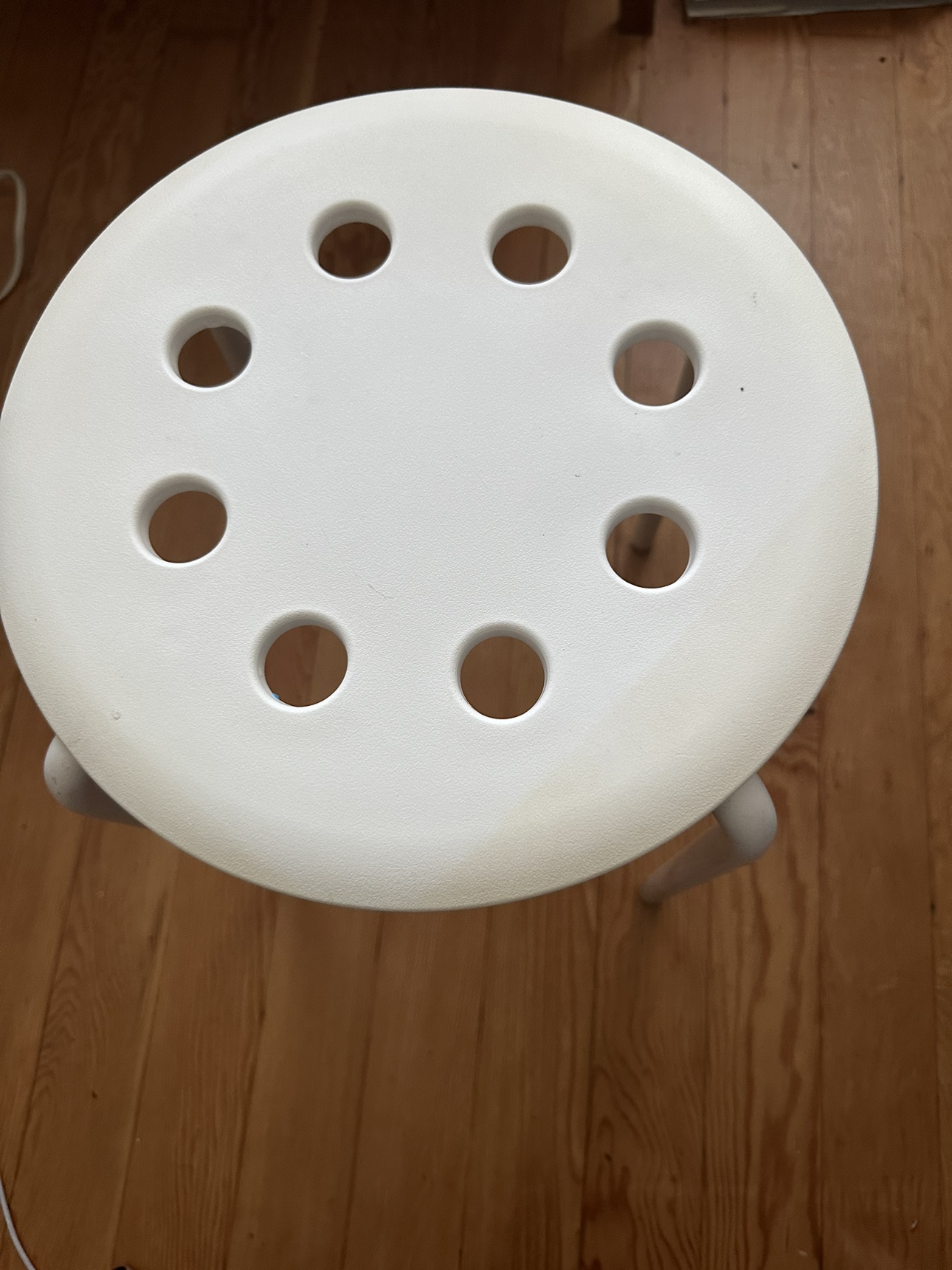 Marius IKEA white stool - photo 2