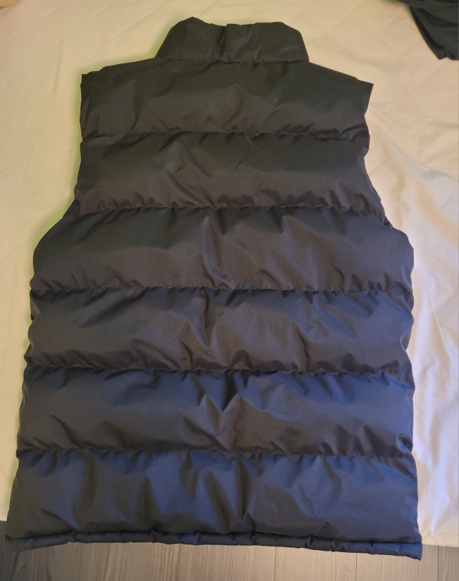 Men's Warm Casual Fashion Black Puffer Vest image indicator(2)