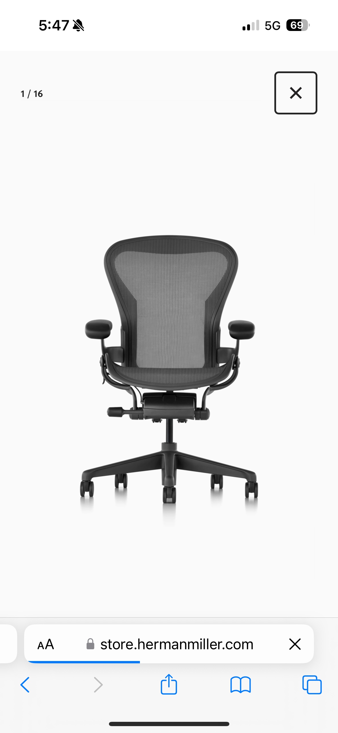 Aeron Chair Herman Miller - photo 2