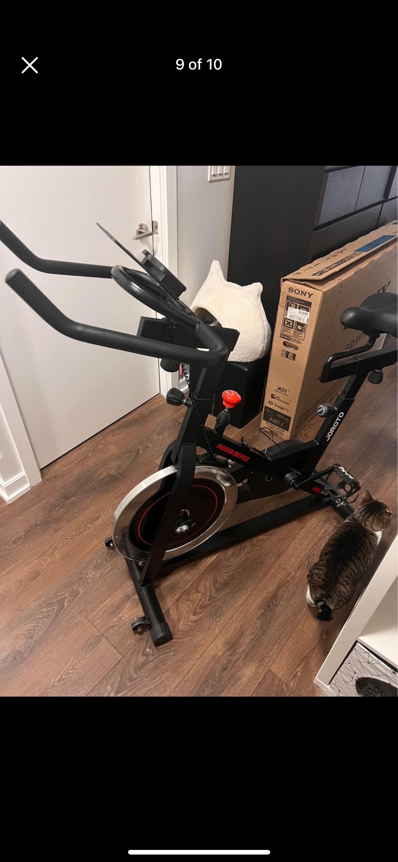 JOROTO Magnetic Exercise Bike Stationary Home Gym thumbnail