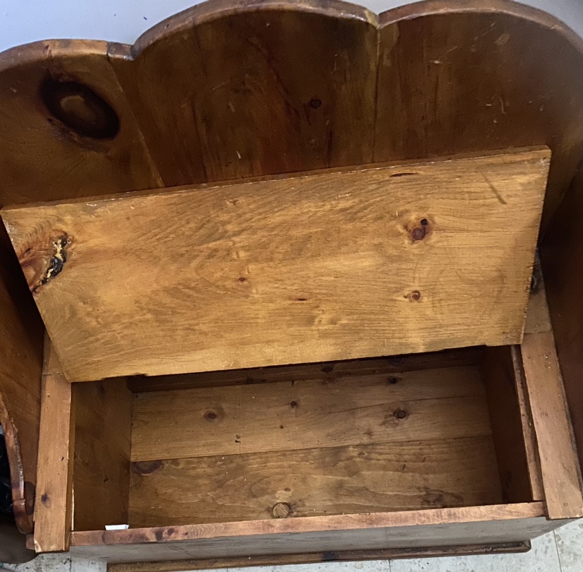 Hall Bench with Storage - photo 2