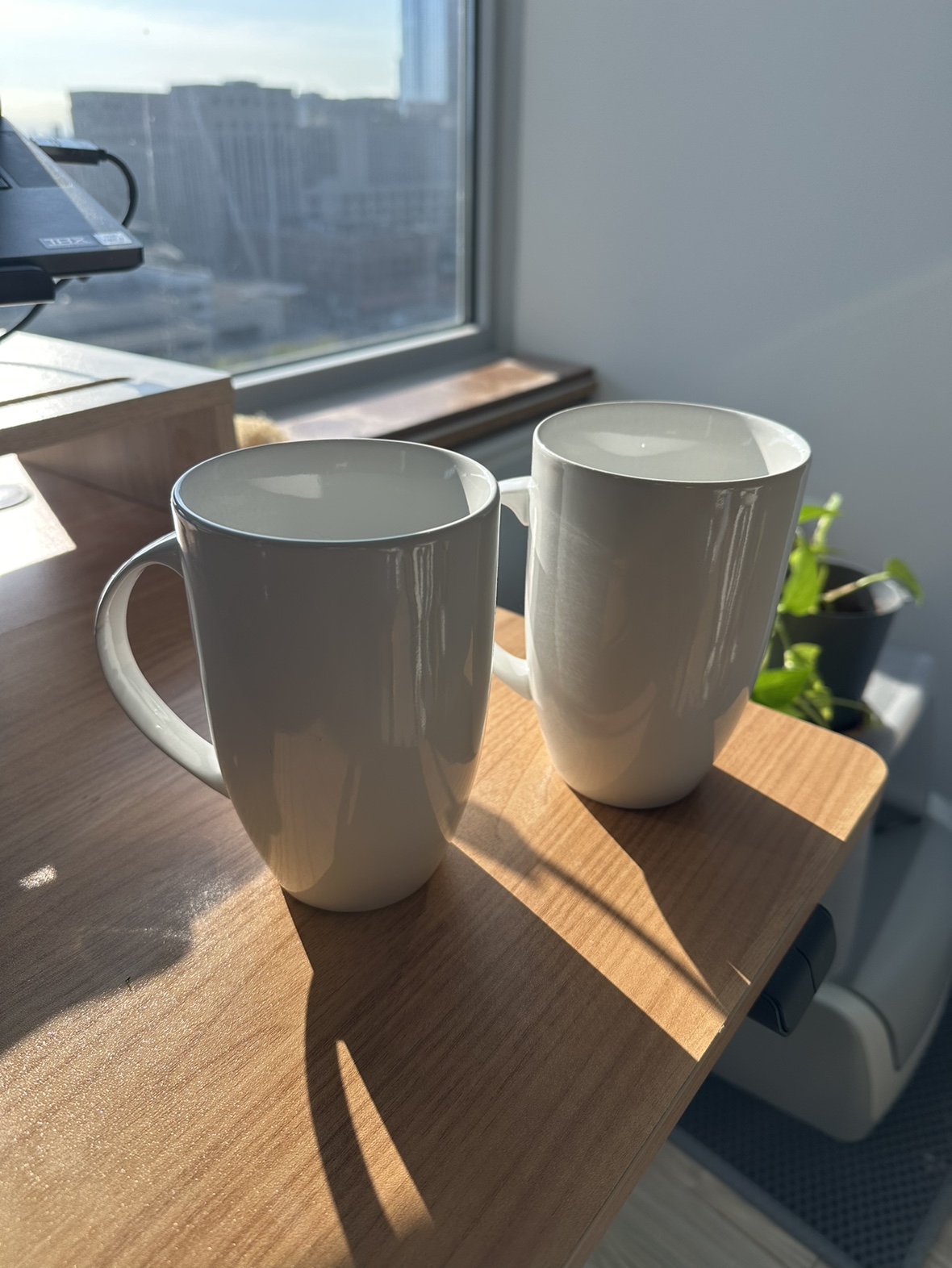 Two White Mugs #freecycle