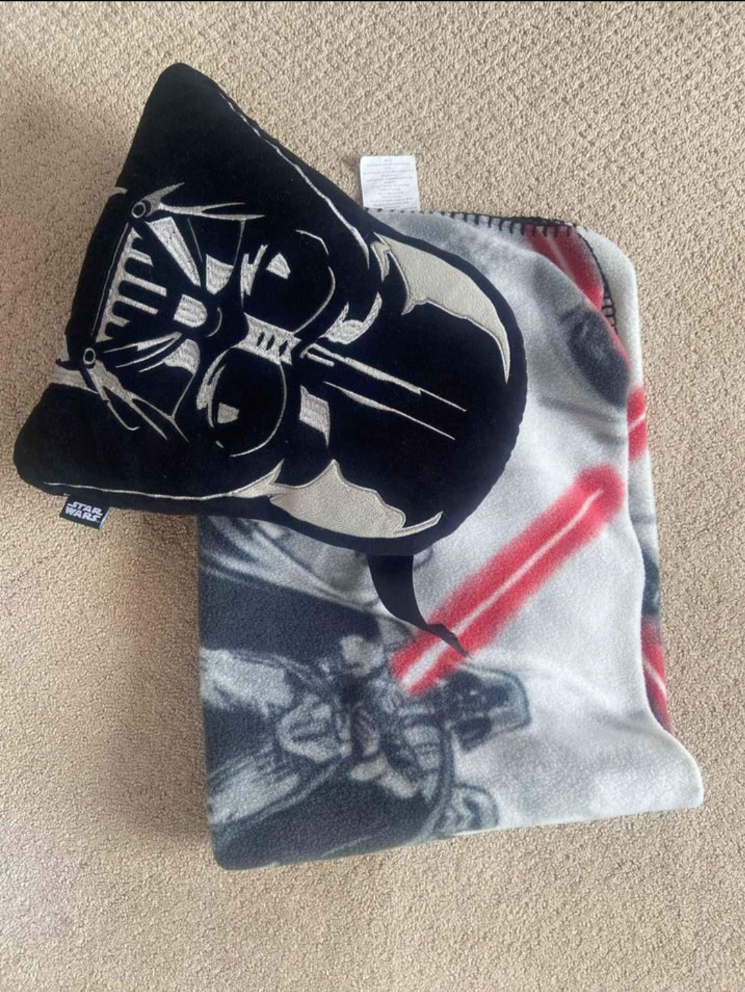 Blanket and cushion