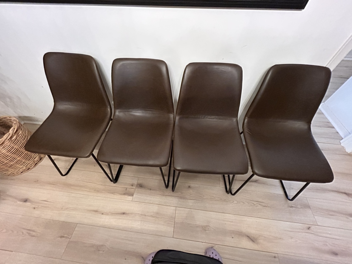Set of 4 Dining Chairs - photo 2