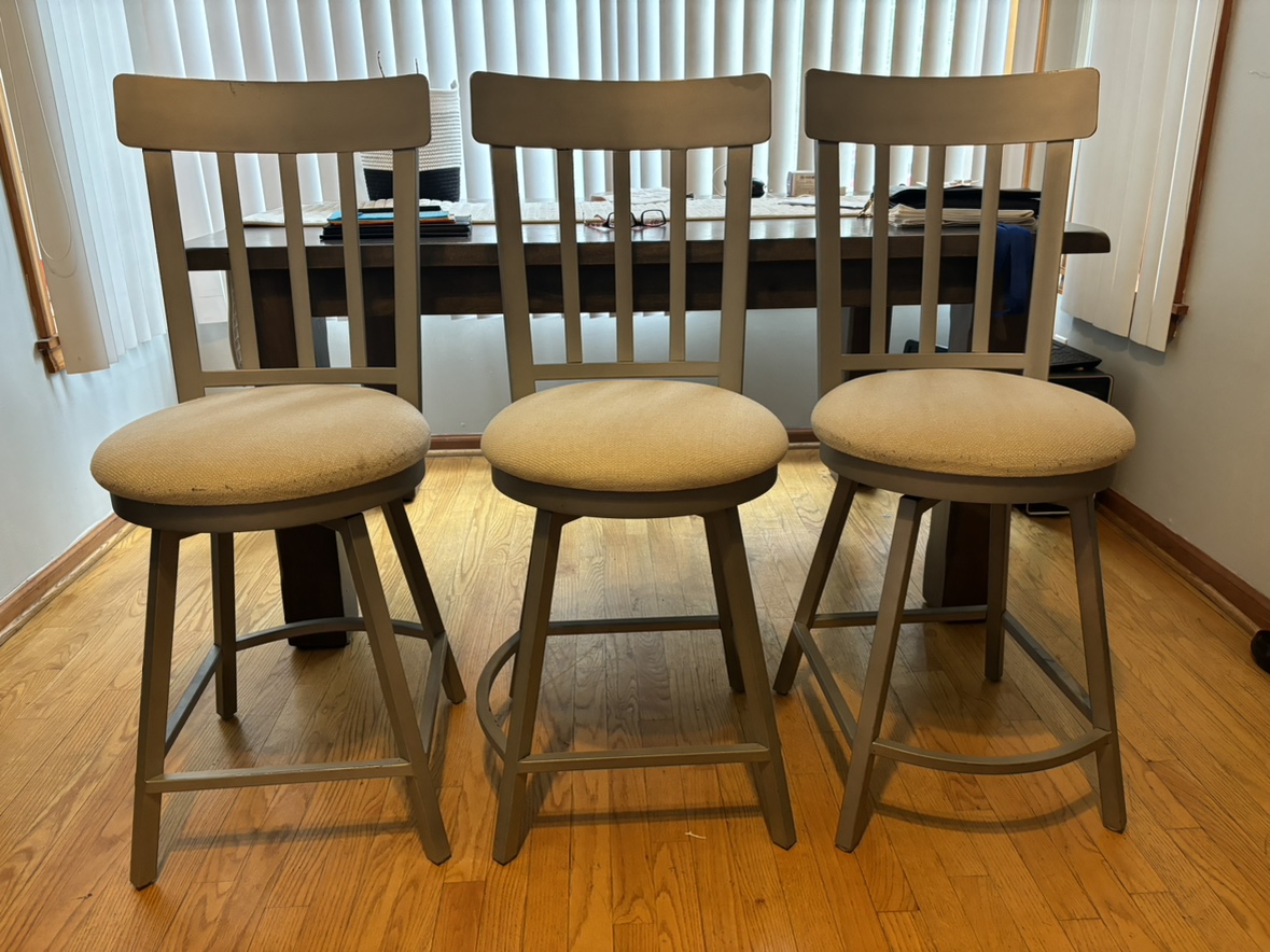 Wrought Iron Bar stools - photo 2