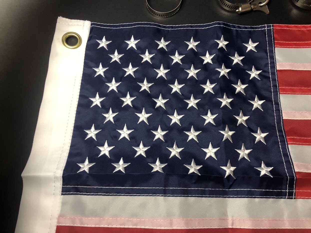 New Embroidered American.       18x24 Flag - photo 2