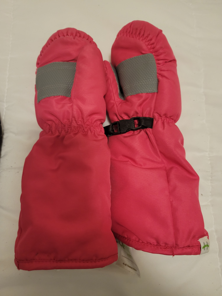 ⚽️ Girls Hot Paws Long Winter Mittens Size 4-6× - photo 2