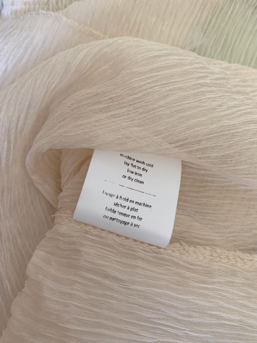 Ivory Sheer Blouse image indicator(3)