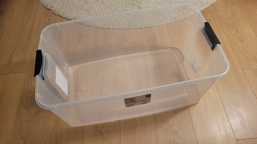 large storage box 110 L / 106 qt  ⚽ #freecycle
