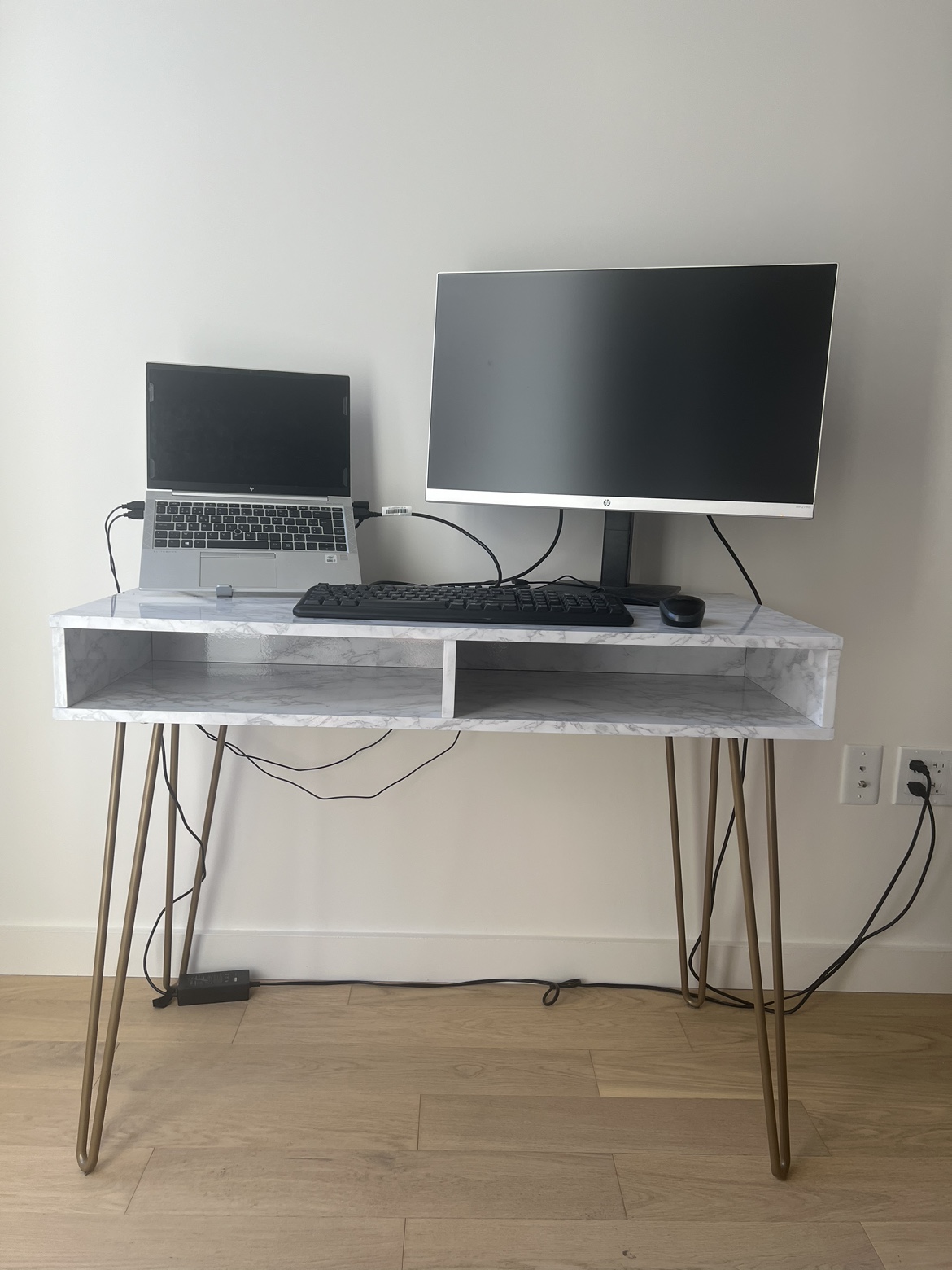 Desk with storage for $65 - photo 2
