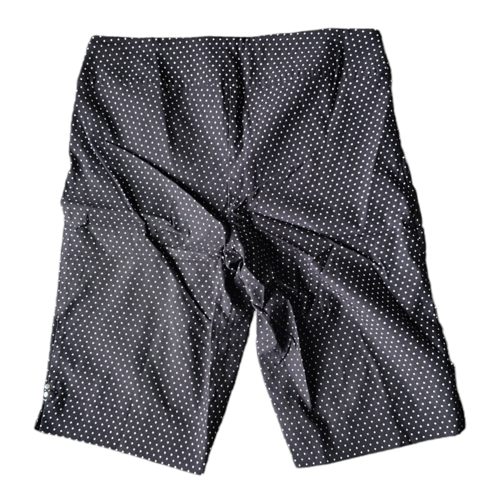 Tummy Control Casual polka dot Women's Shorts. Size 12 - photo 2