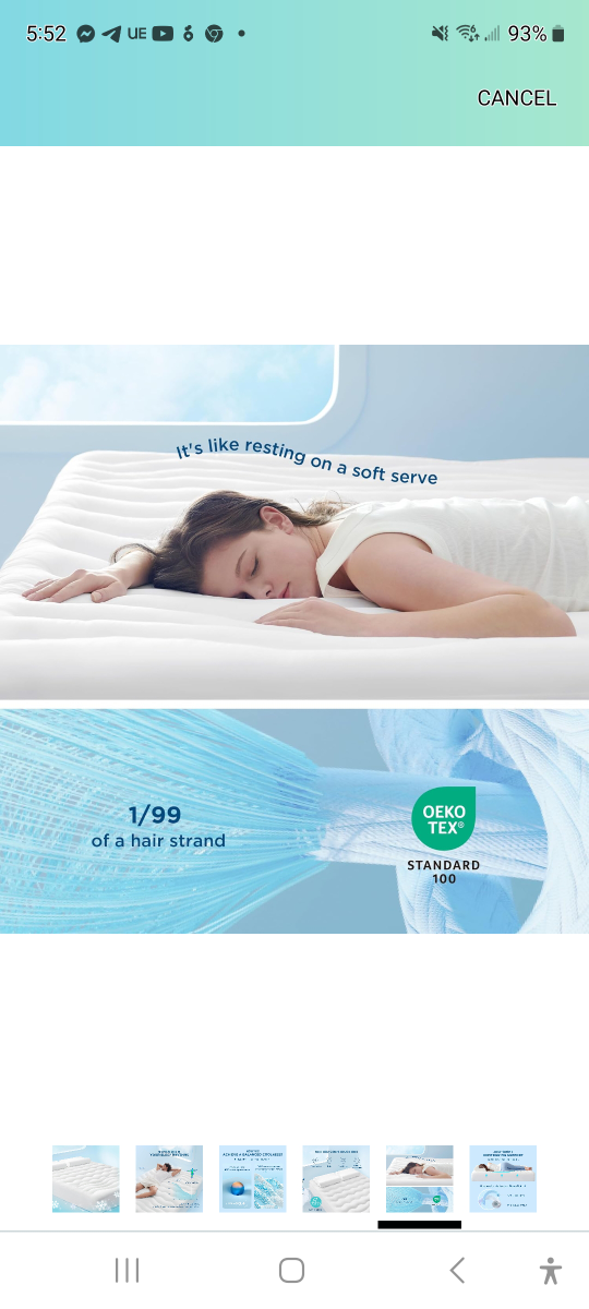 Brand new Cooling Mattress Pad Twin XL. - photo 5