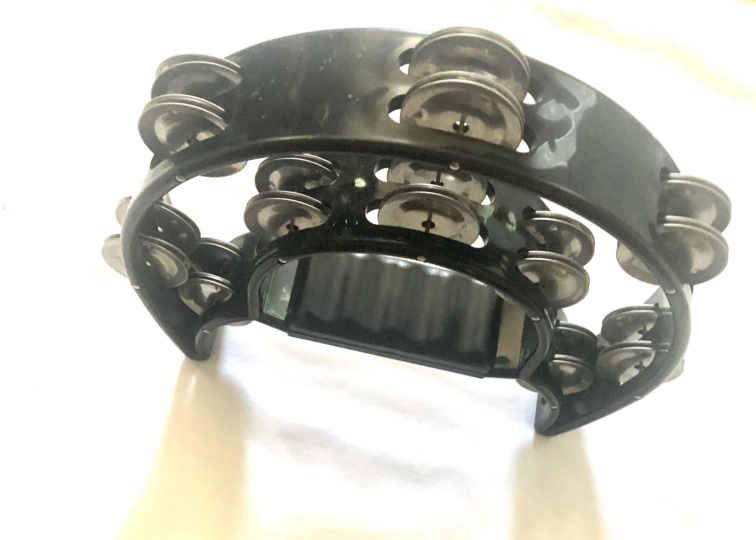 Granitepercussion Musical Tambourine Handbell with Double Row image indicator(4)