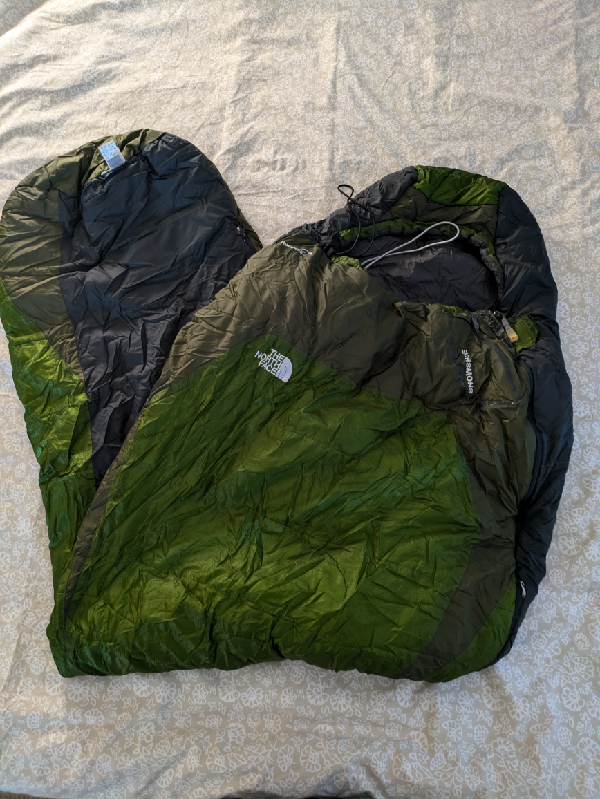 NORTH FACE SNOWSHOE -18C sleeping bag