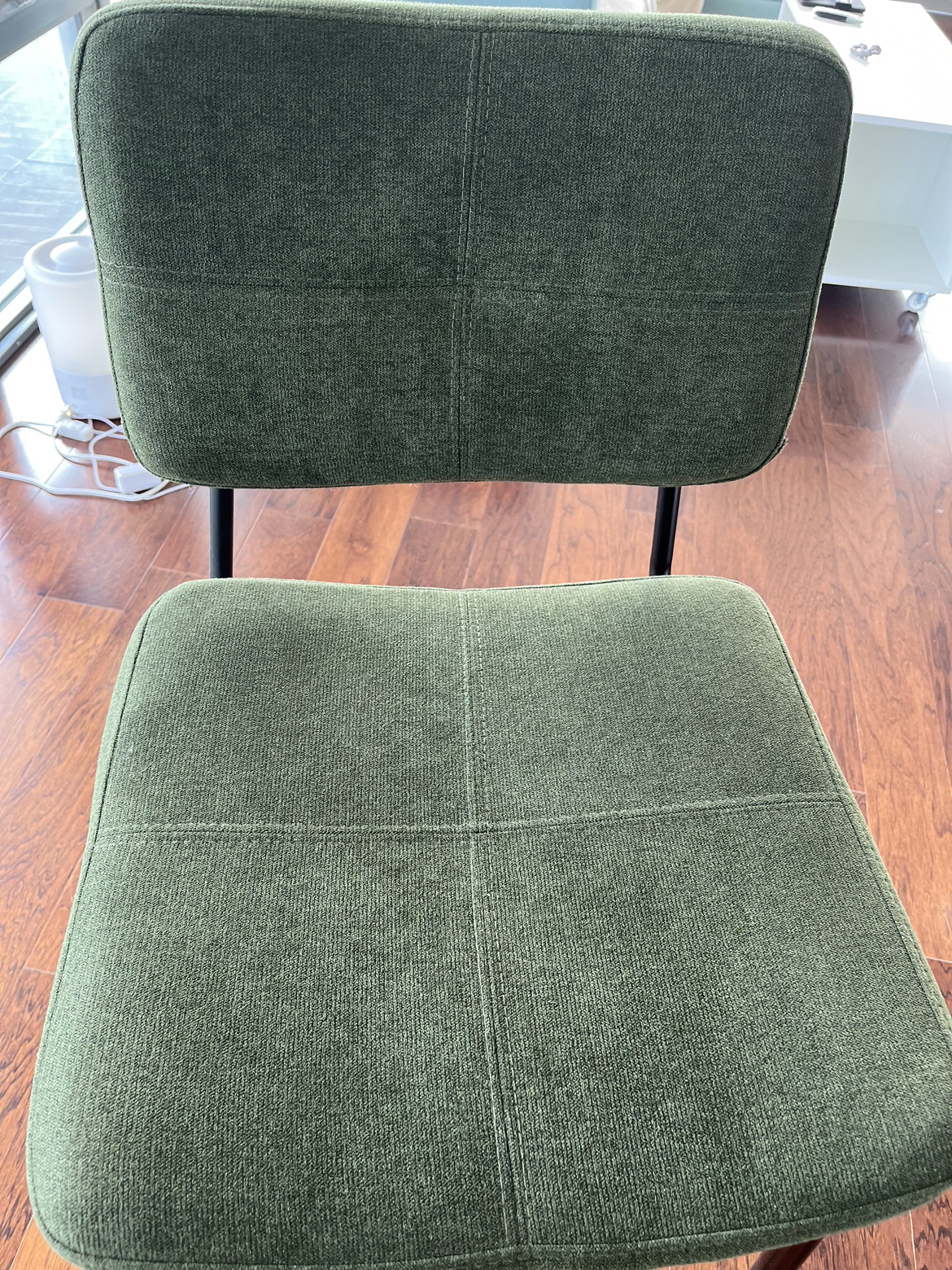 2x green bar stools | counter chairs image indicator(2)