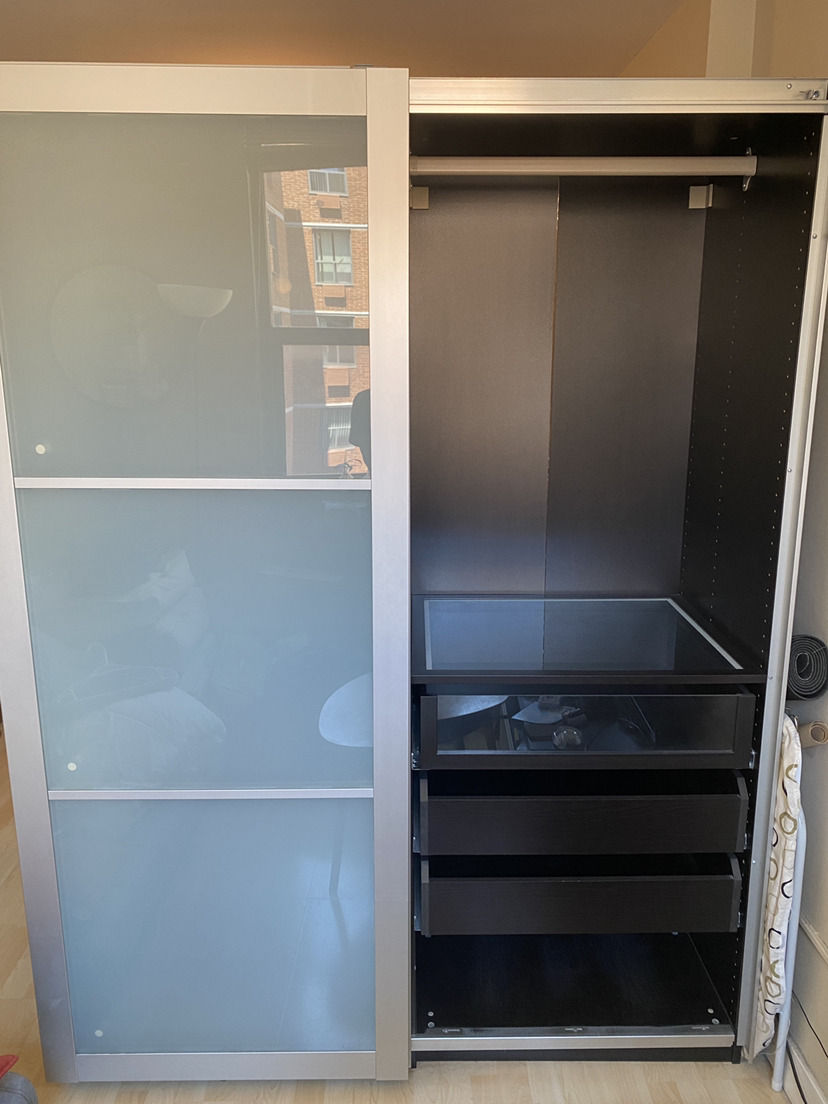 IKEA PAX Wardrobe slides doors - photo 2