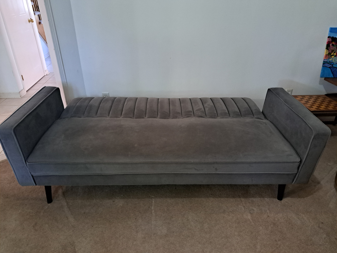 Velvet Sofa Bed - photo 2