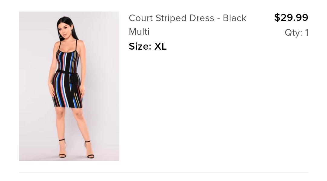 Brand New Fashionova Dress image indicator(2)