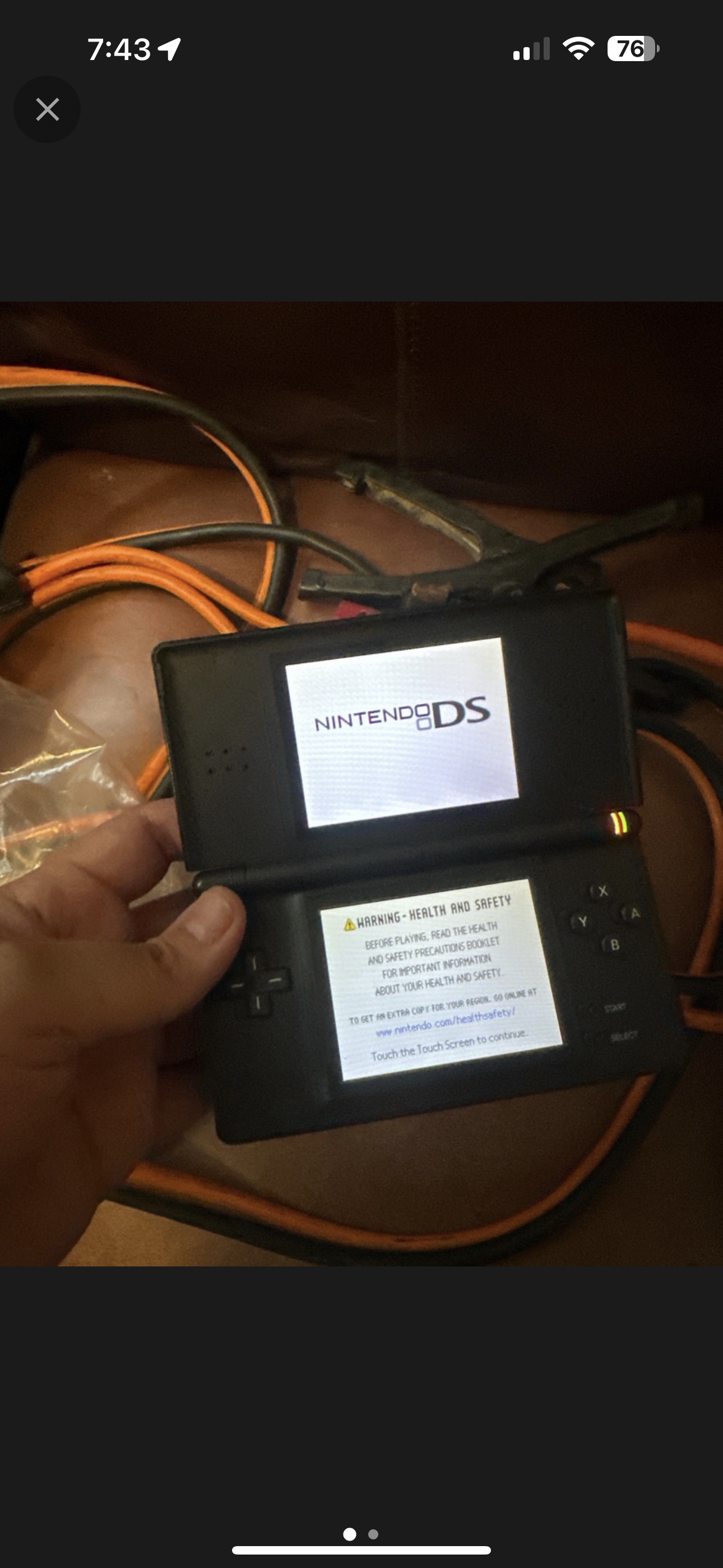 Nintendo DS Lite Black
