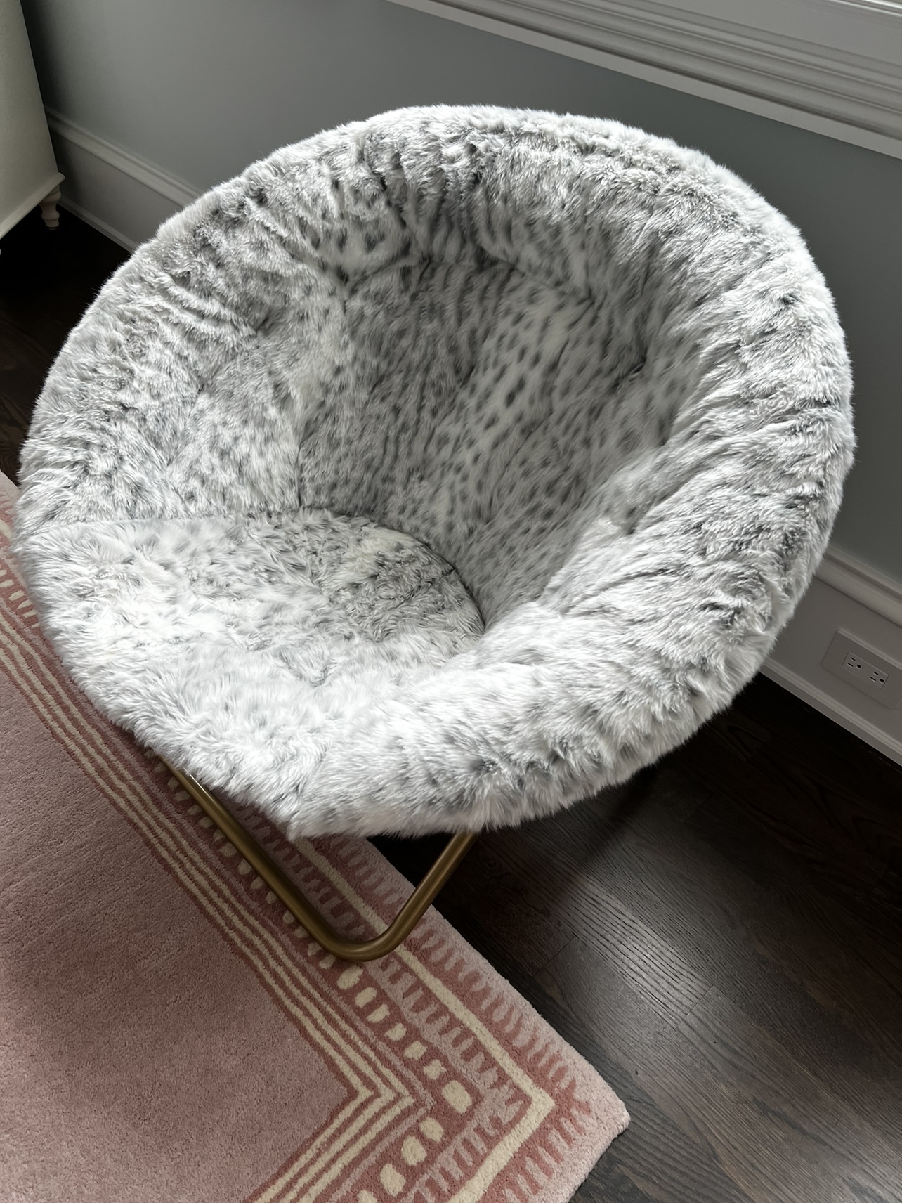 Pottery Barn Teen Leopard Lounger, Like New - photo 2
