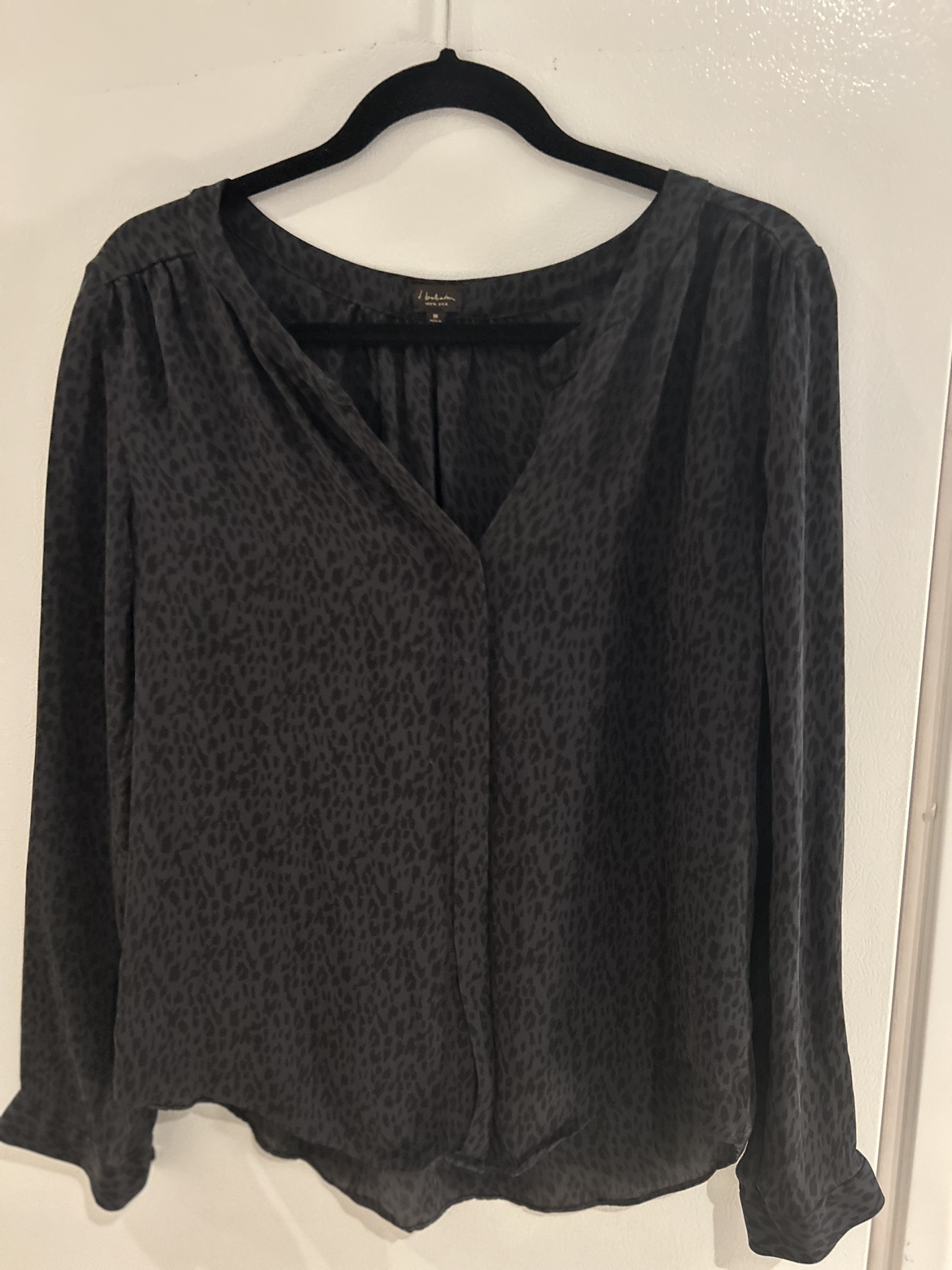 Silk Patterned Wilfred Aritzia Blouse