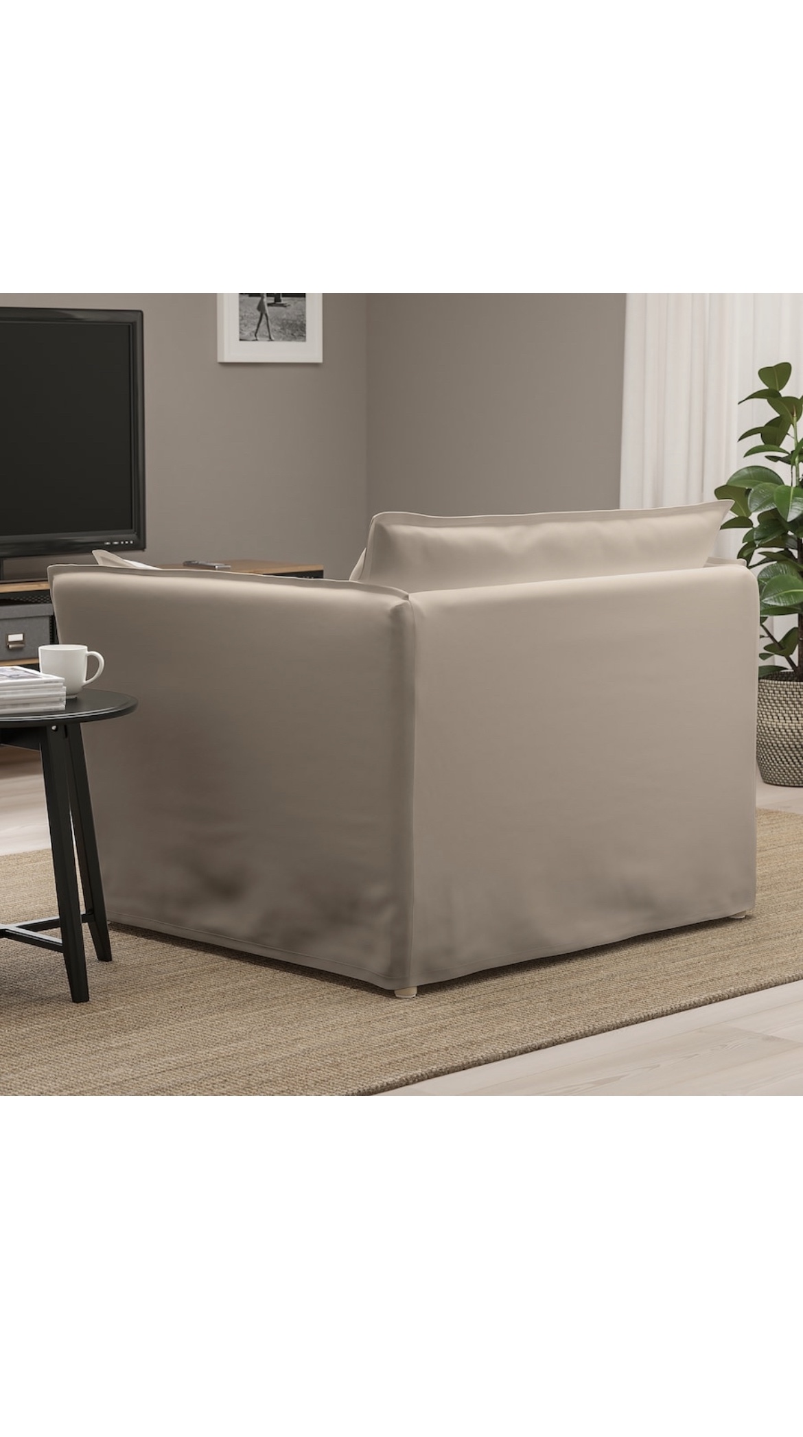 IKEA Katorp Natural Backslen Armchair - photo 2