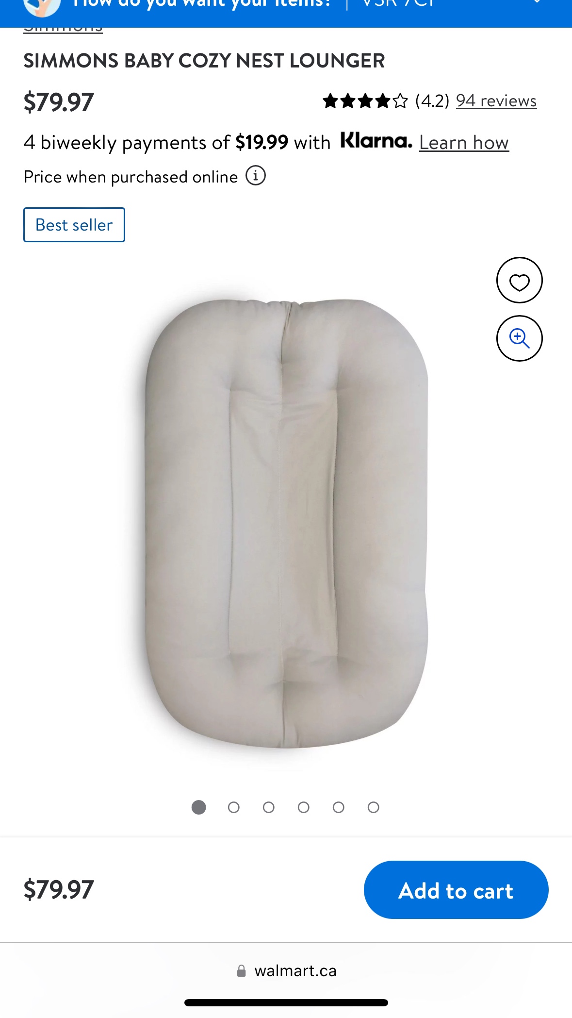 Baby Cozy Nest Lounger - photo 2