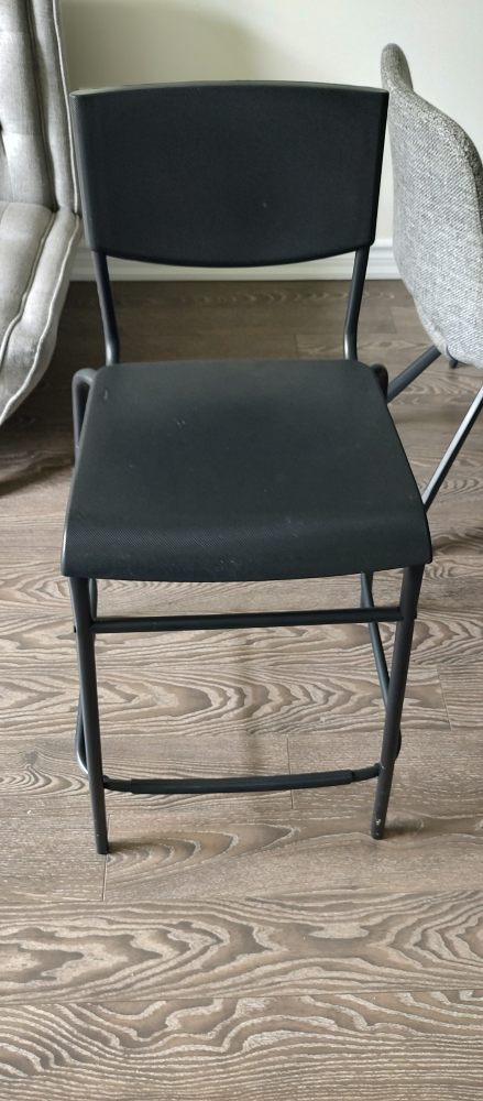Stig Stool black Ikea x 3 thumbnail