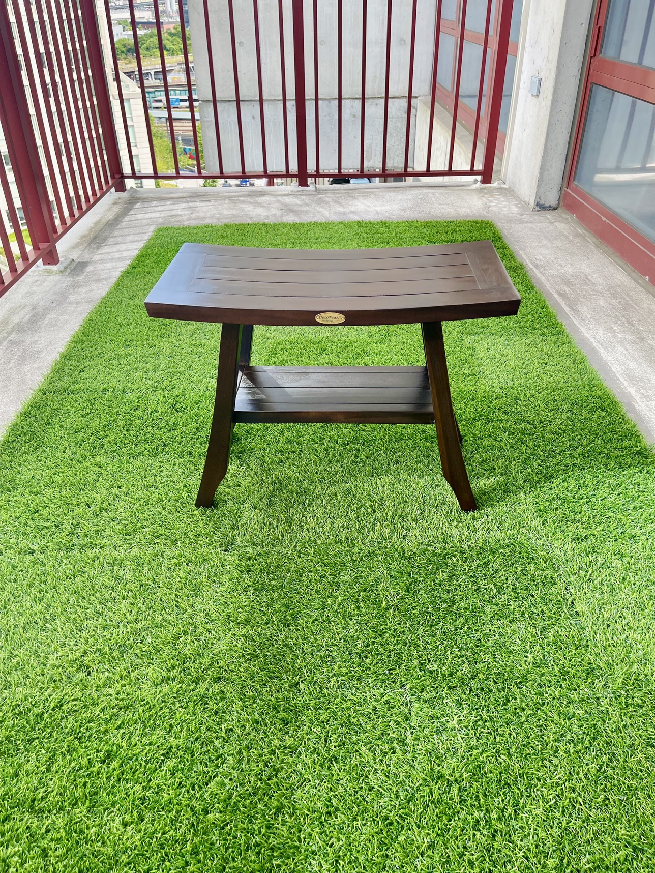 DecoTeak® Satori® 18" Teak Wood Chair or Bench in Woodland Brown