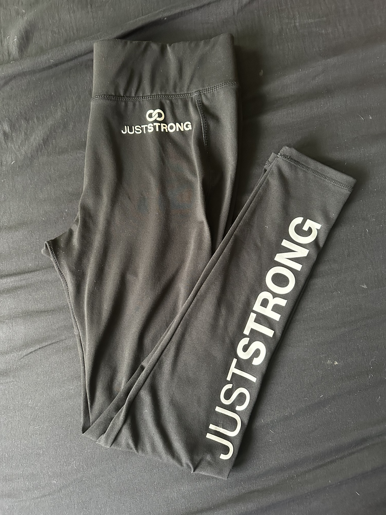 FINAL SALE!! 'Just Strong' Leggings - size L thumbnail