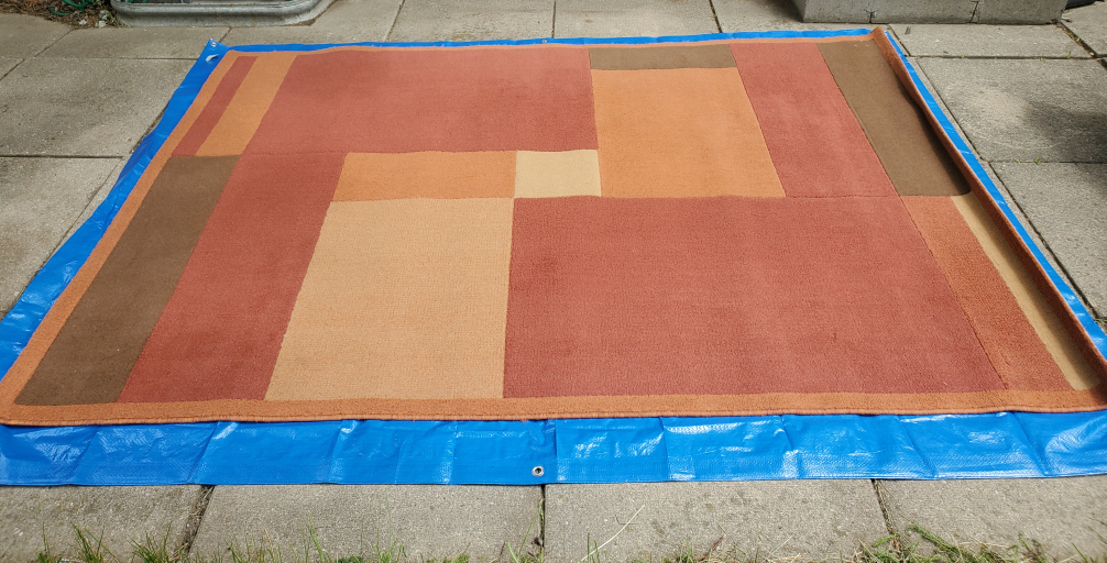 Red-orange rug - photo 2