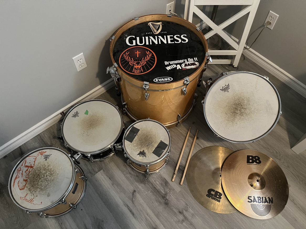 Yamaha Drums (shells only) Stage Custom