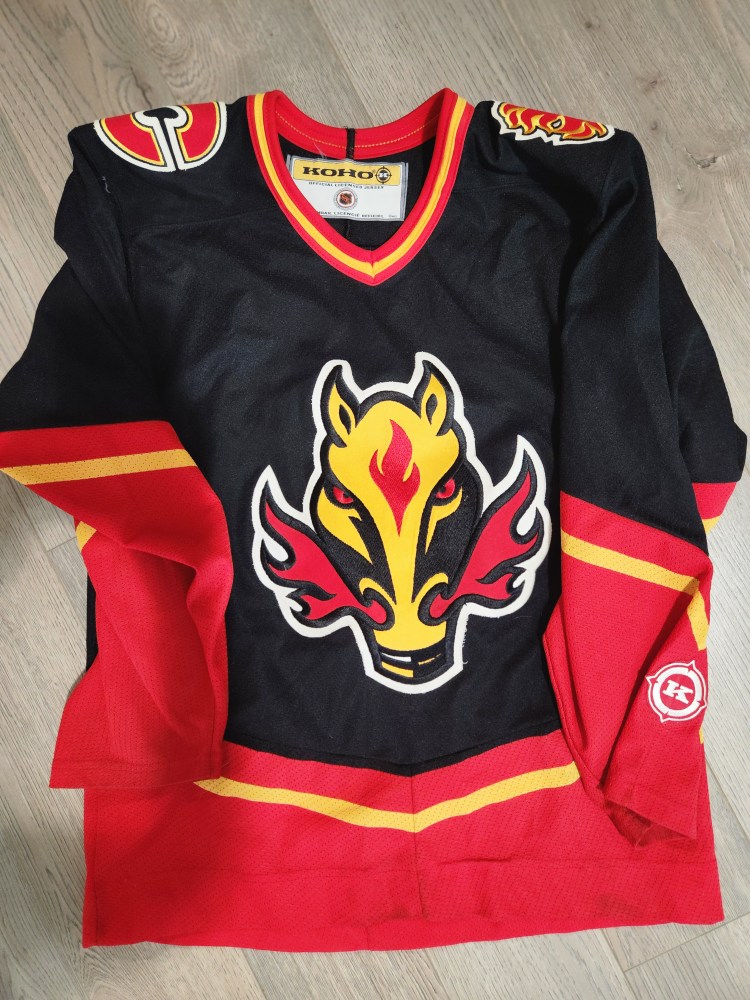 Vintage Calgary Flames Blasty Jersey - photo 2