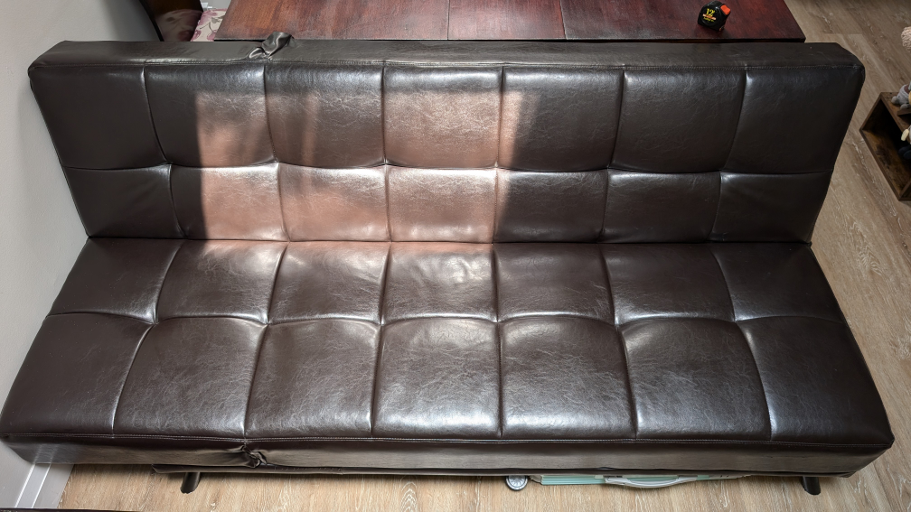 #freecycle: Black-Brown Futon Sofa Bed - photo 3