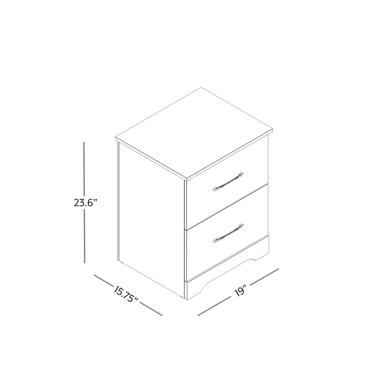 Charlon 23.6'' Tall 2 - Drawer - photo 4