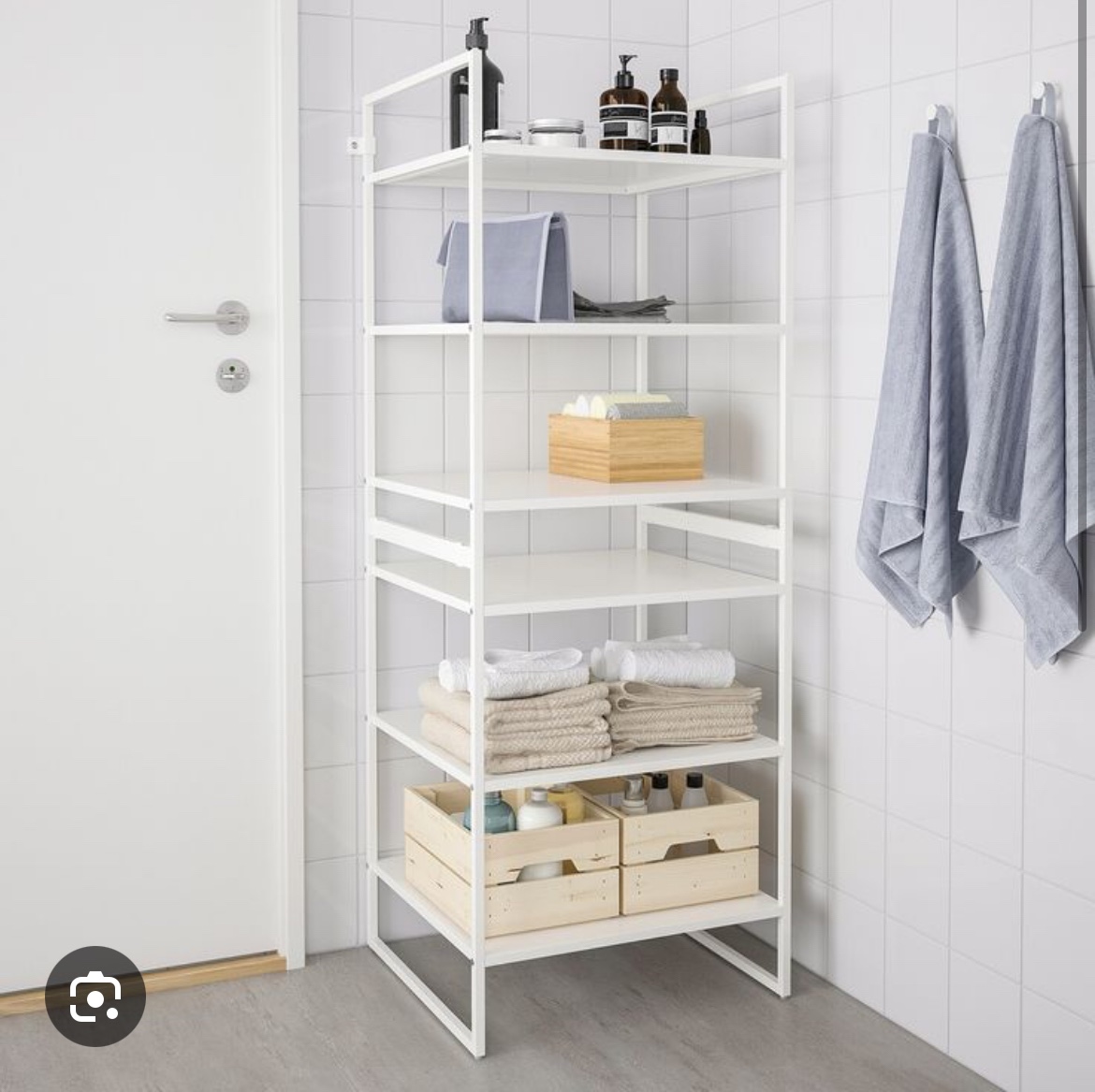 IKEA JONAXEL Shelf unit, white / storage image indicator(3)