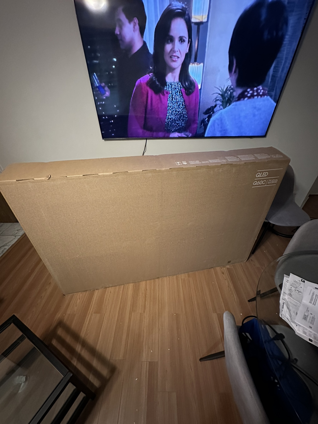 75 inch tv box