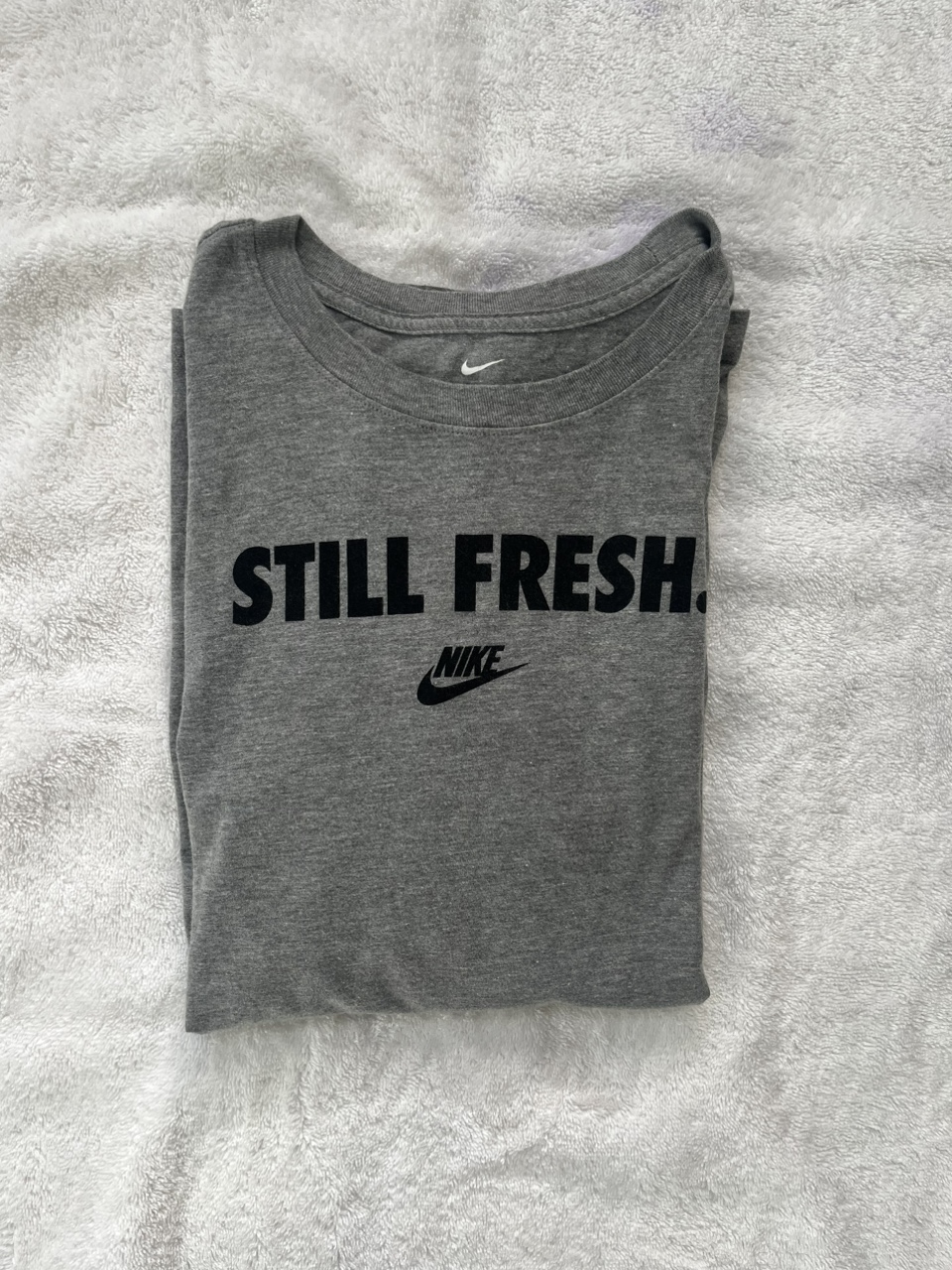 Nike Cotton Tee (Gray)