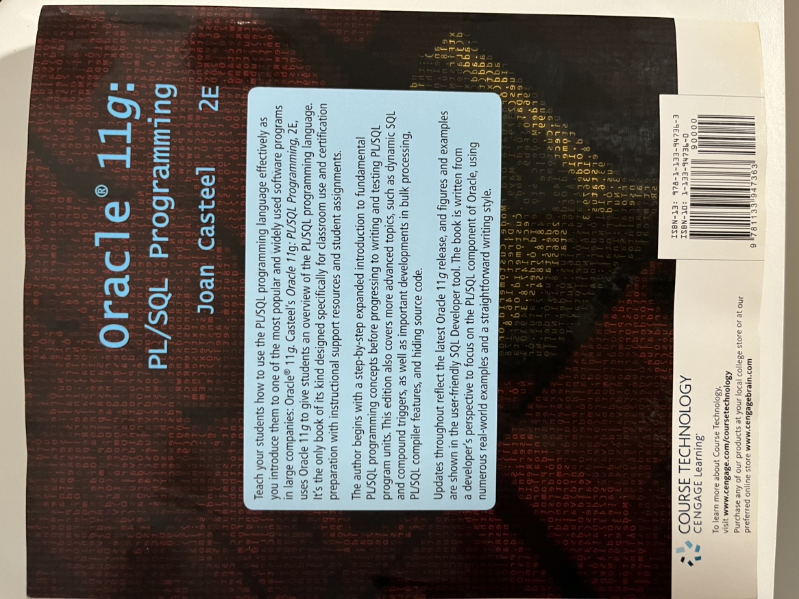 Oracle 11g pl/sql programming 2e - photo 3