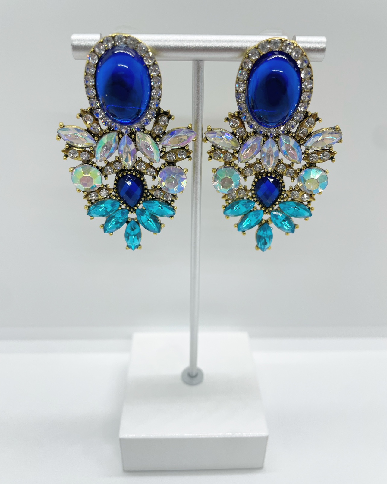 Bejeweled Fashion Statement Earrrings image indicator(2)