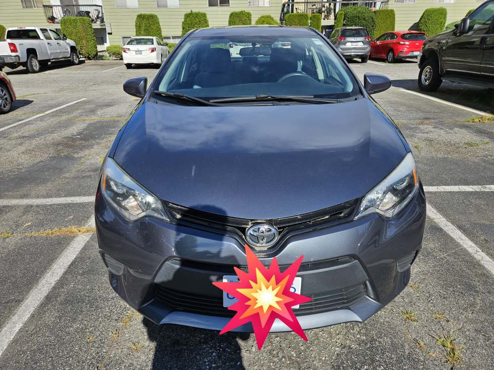 2015 TOYOTA COROLLA CE (MANUAL | CLEAN TITLE | NO ISSUES) - photo 2