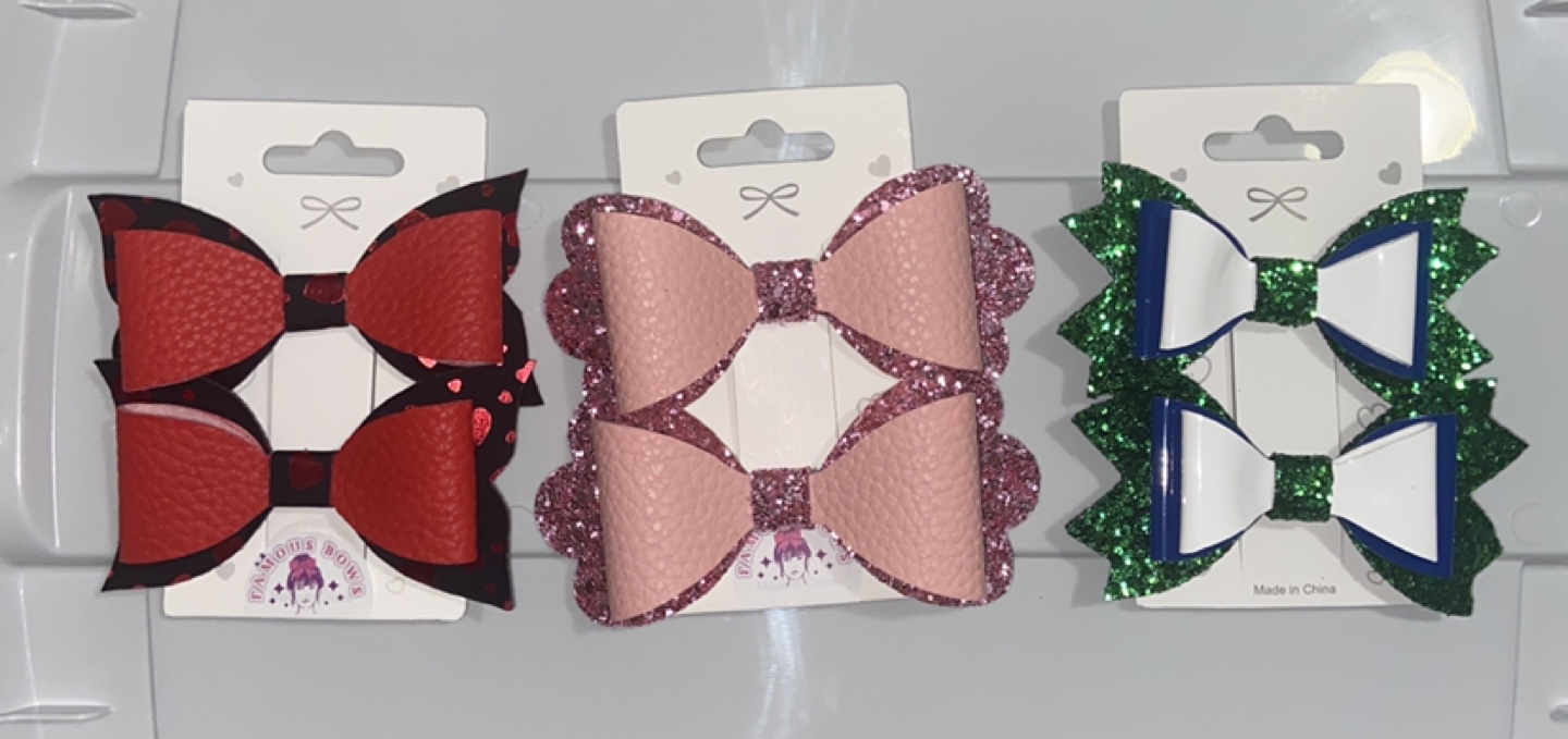 Hair bows for girls - photo 3
