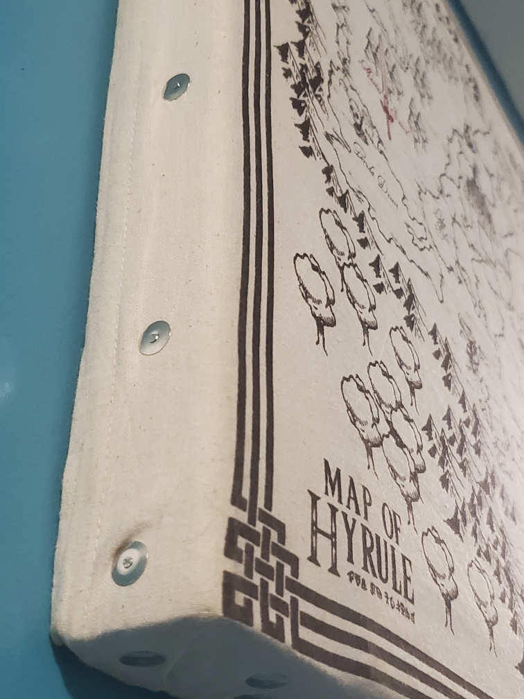 Custom Made Frame - Map of Hyrule from Legend of Zelda - photo 5