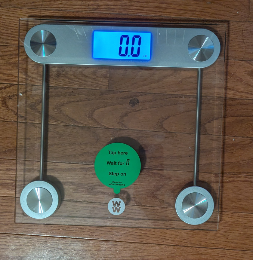 digital weighing scale