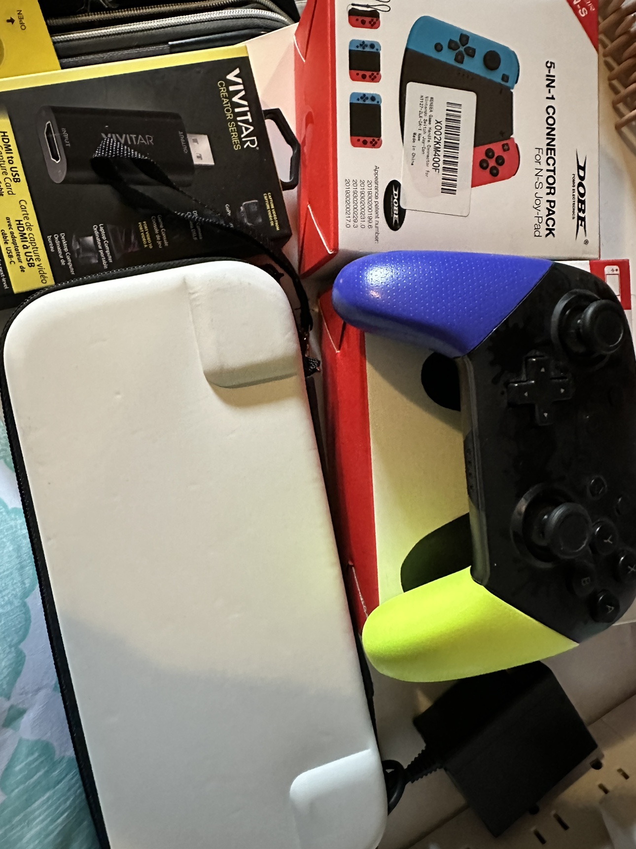 Nintendo Switch OLED Zelda Edition + Accessories - photo 2