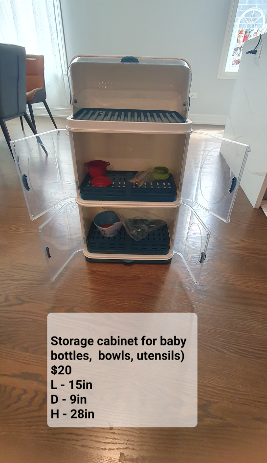 Baby Bottles & Utensils storage
