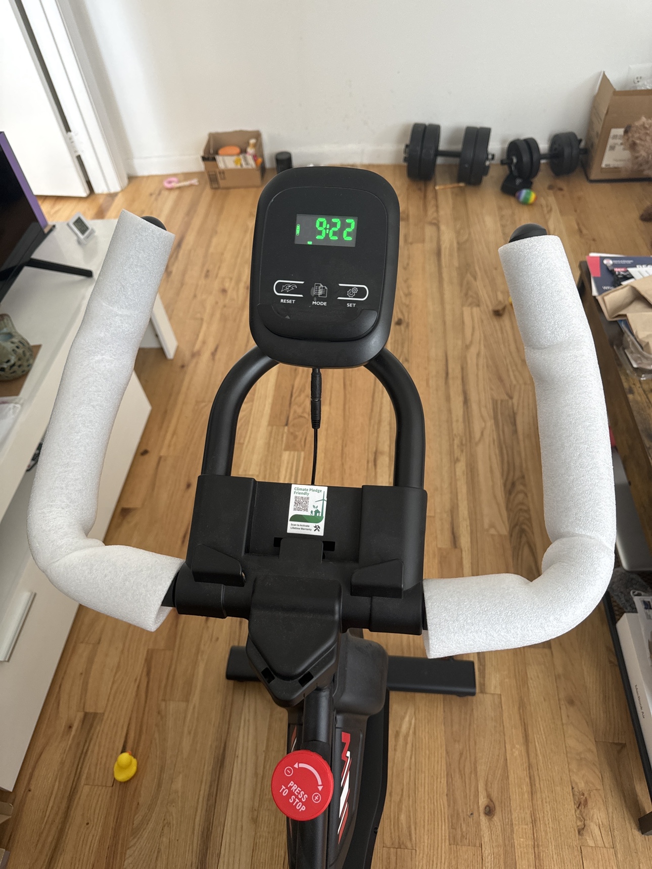 New stationary cycling bike for home gym - photo 2
