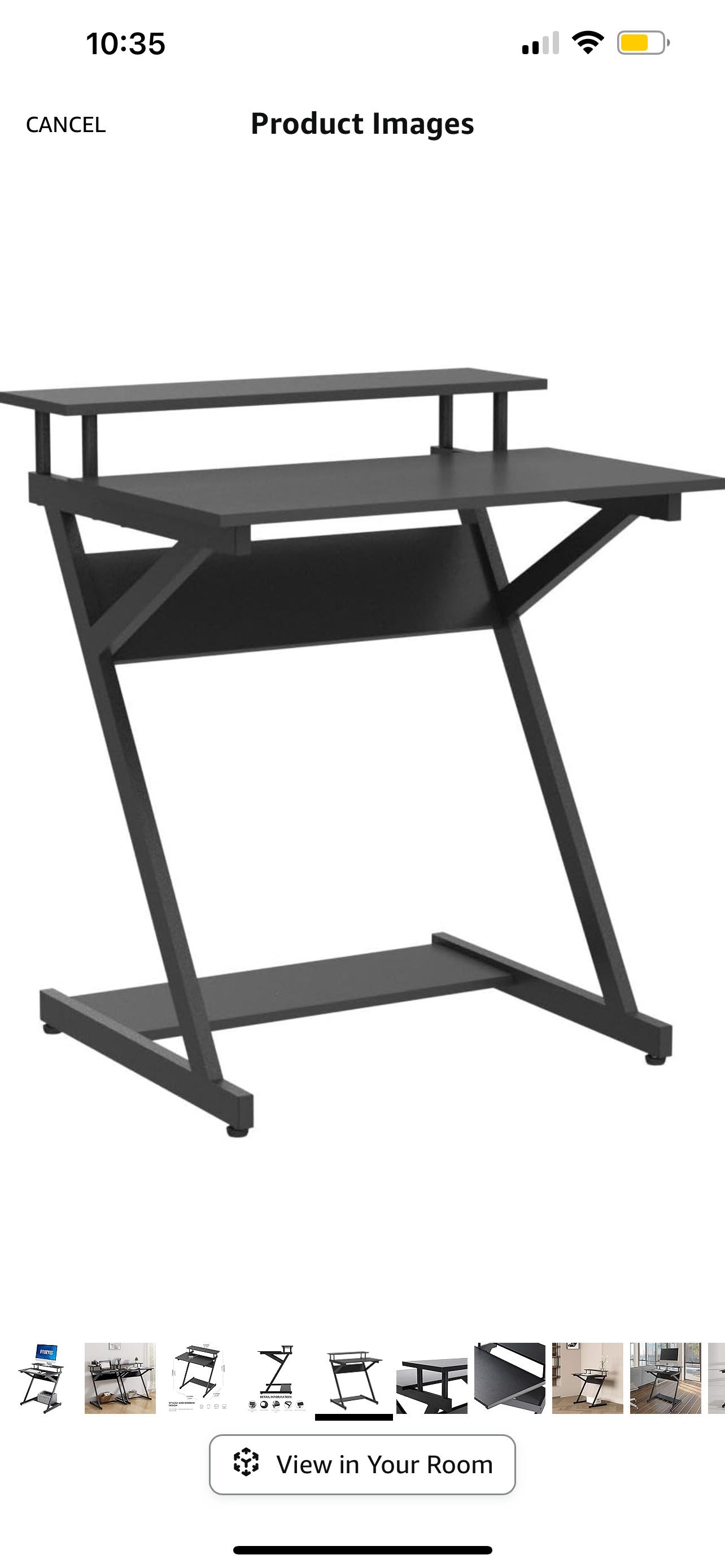Barely used computer desk - photo 4