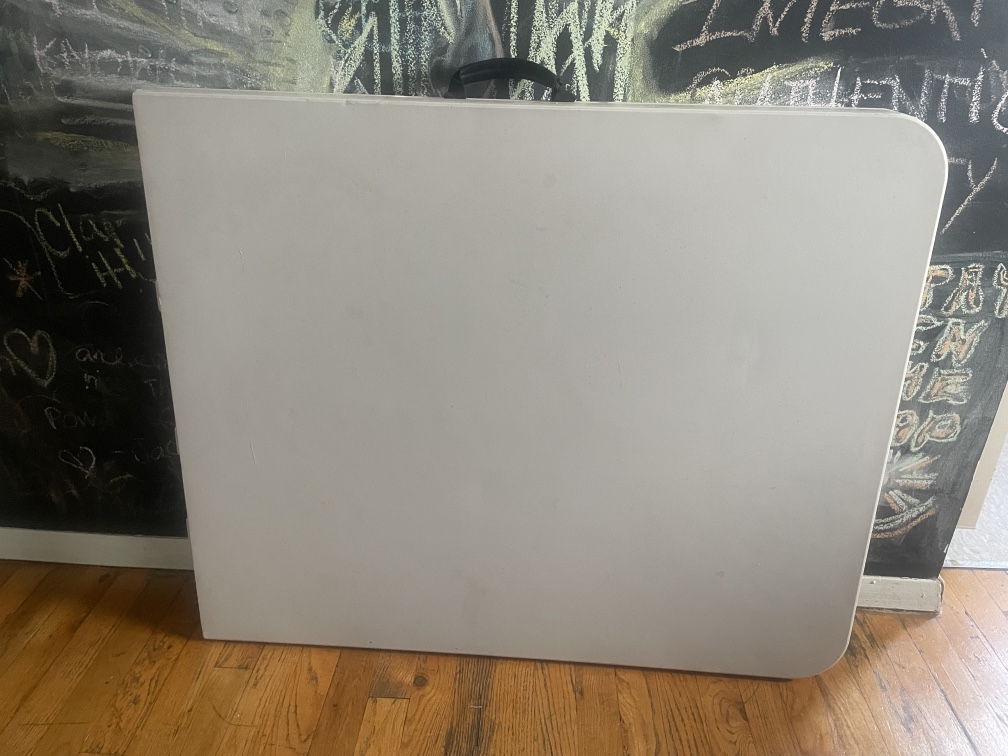 6ft Sturdy Lifetime Brand Folding Table thumbnail